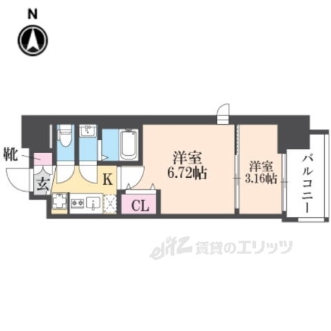 大阪府東大阪市横枕西 荒本駅 2K マンション 賃貸物件詳細