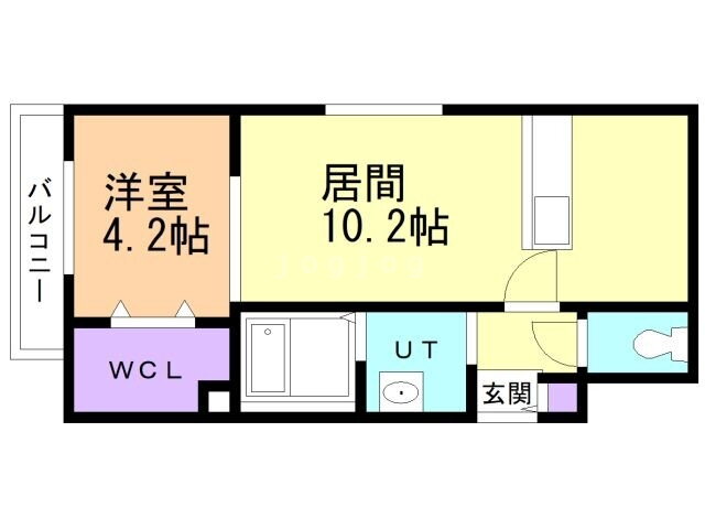 北海道北広島市中央２ 北広島駅 1LDK マンション 賃貸物件詳細