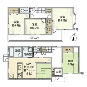 神奈川県平塚市中原２ 平塚駅 4LDK 一戸建て 賃貸物件詳細