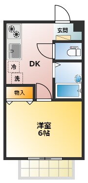 東京都小金井市中町２ 東小金井駅 1DK アパート 賃貸物件詳細