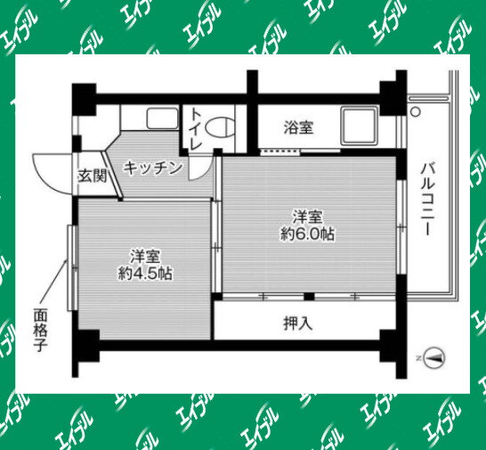 愛知県東海市富木島町藤島 太田川駅 2K マンション 賃貸物件詳細