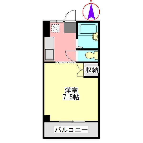 岐阜県岐阜市下奈良３ 西岐阜駅 1K マンション 賃貸物件詳細