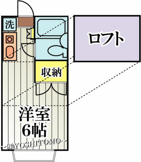 ラ・クレール武蔵野 2階 ワンルーム 賃貸物件詳細