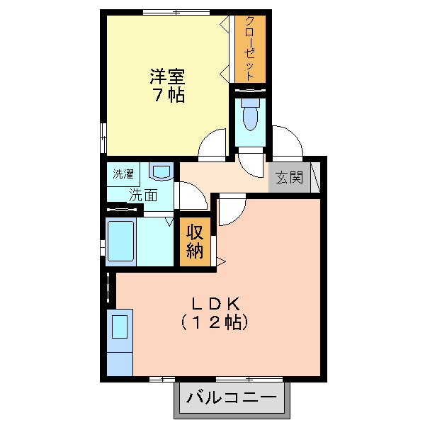 群馬県みどり市大間々町大間々 赤城駅 1LDK アパート 賃貸物件詳細