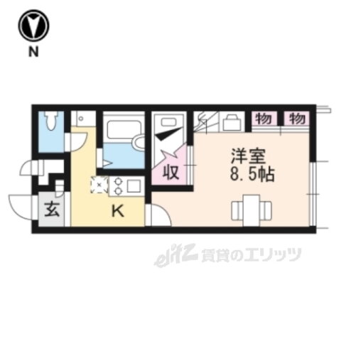 滋賀県大津市昭和町 膳所駅 1K アパート 賃貸物件詳細
