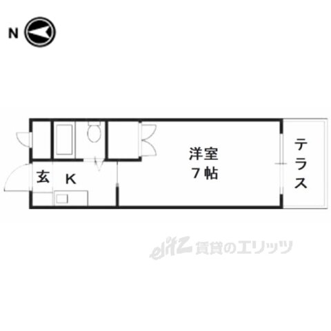 大阪府寝屋川市大利町 寝屋川市駅 1K マンション 賃貸物件詳細