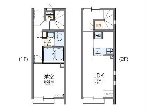 神奈川県秦野市下落合 秦野駅 1LDK アパート 賃貸物件詳細