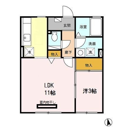 愛知県豊橋市西口町字元茶屋 小池駅 1LDK アパート 賃貸物件詳細