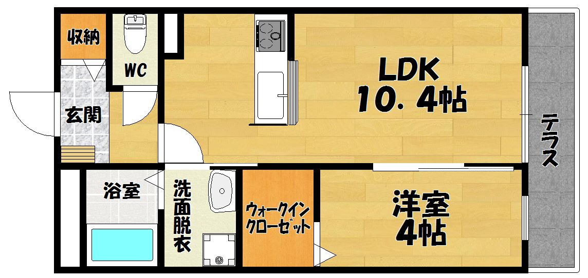 大阪府松原市高見の里４ 高見ノ里駅 1LDK アパート 賃貸物件詳細