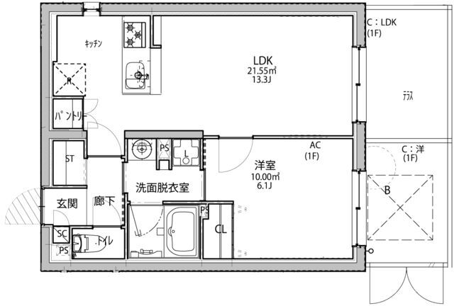 東京都目黒区中町２ 祐天寺駅 1LDK マンション 賃貸物件詳細