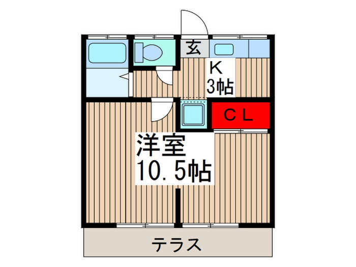 埼玉県所沢市東狭山ケ丘１ 狭山ヶ丘駅 1K アパート 賃貸物件詳細