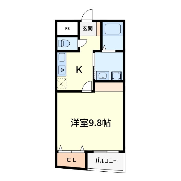 大阪府高槻市神内２ 上牧駅 1K マンション 賃貸物件詳細