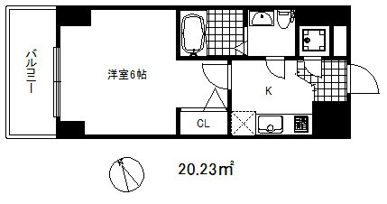 兵庫県神戸市兵庫区永沢町４ 新開地駅 1K マンション 賃貸物件詳細