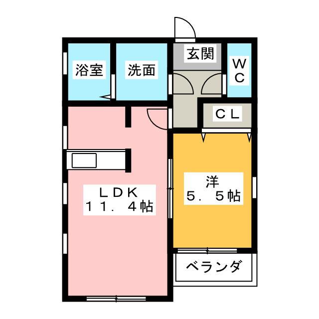 愛知県名古屋市北区辻町６ 上飯田駅 1LDK アパート 賃貸物件詳細
