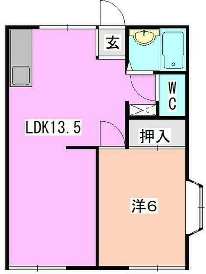 神奈川県横浜市瀬谷区二ツ橋町 三ツ境駅 1LDK アパート 賃貸物件詳細