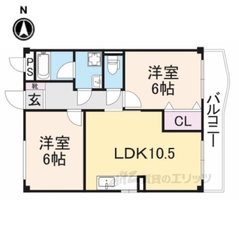奈良県奈良市三条桧町 奈良駅 2LDK アパート 賃貸物件詳細