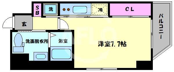 大阪府大阪市西区新町４ 阿波座駅 1K マンション 賃貸物件詳細