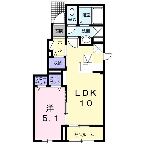 千葉県八街市大木 八街駅 1LDK アパート 賃貸物件詳細