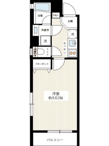 東京都墨田区横川２ 押上駅 1K マンション 賃貸物件詳細