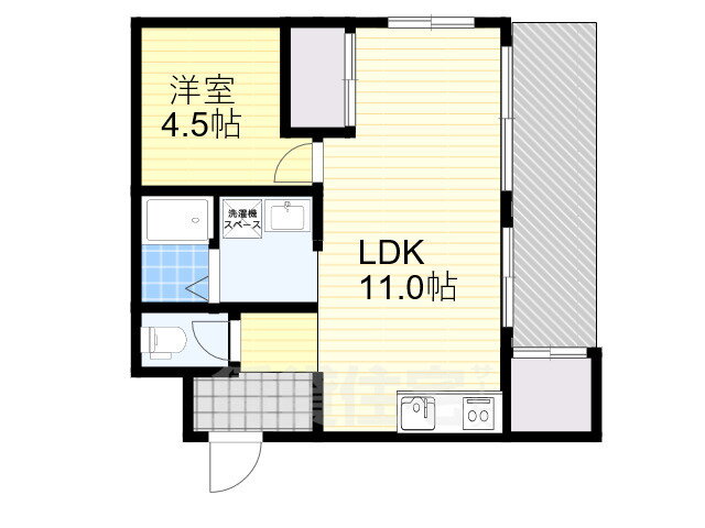 サンマリン日向 3階 1LDK 賃貸物件詳細