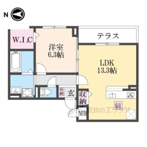 京都府京都市伏見区久我石原町 竹田駅 1LDK アパート 賃貸物件詳細