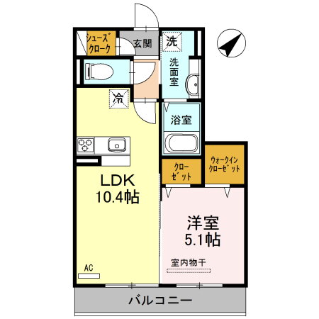 滋賀県草津市青地町 草津駅 1LDK アパート 賃貸物件詳細