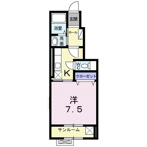 富山県射水市戸破 小杉駅 1K アパート 賃貸物件詳細
