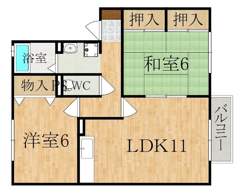 奈良県天理市西長柄町 長柄駅 2LDK アパート 賃貸物件詳細