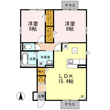 愛知県名古屋市中川区愛知町 黄金駅 2LDK アパート 賃貸物件詳細