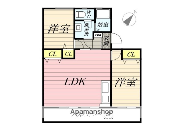 神奈川県藤沢市善行７ 善行駅 2LDK マンション 賃貸物件詳細