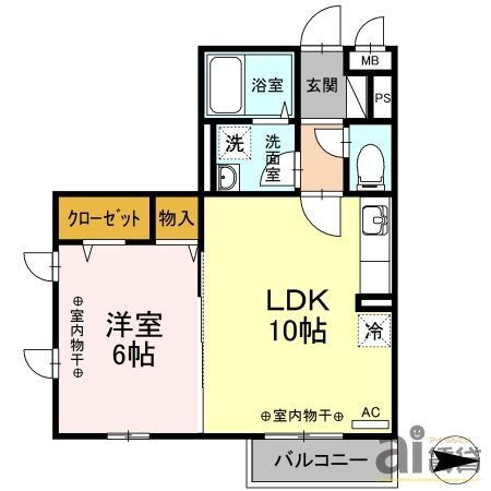 東京都小平市学園東町３ 一橋学園駅 1LDK アパート 賃貸物件詳細