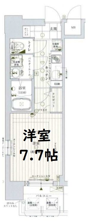 レジュールアッシュ心斎橋ＶＩＴＡ 3階 1K 賃貸物件詳細