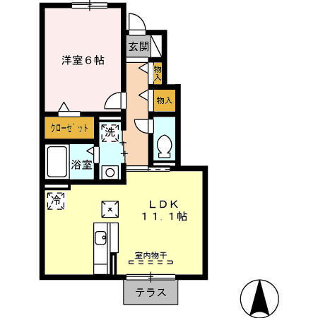 岐阜県大垣市東前２ 大垣駅 1LDK アパート 賃貸物件詳細
