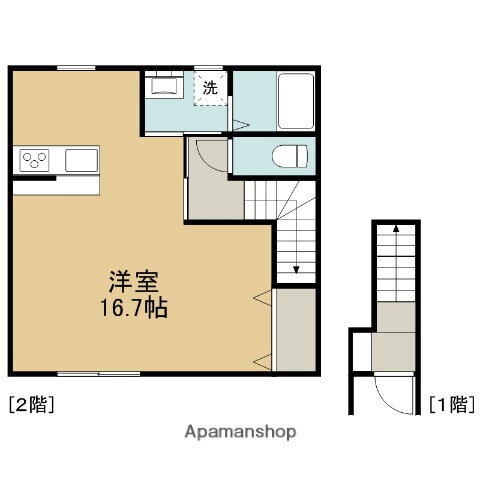 岩手県盛岡市仙北１ 仙北町駅 ワンルーム アパート 賃貸物件詳細