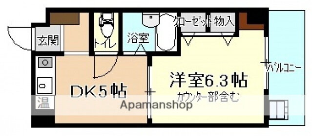 広島県広島市安佐南区相田１ 毘沙門台駅 1DK マンション 賃貸物件詳細