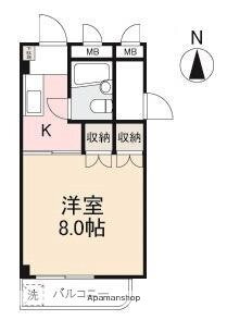 香川県高松市花園町１ 花園駅 1K マンション 賃貸物件詳細