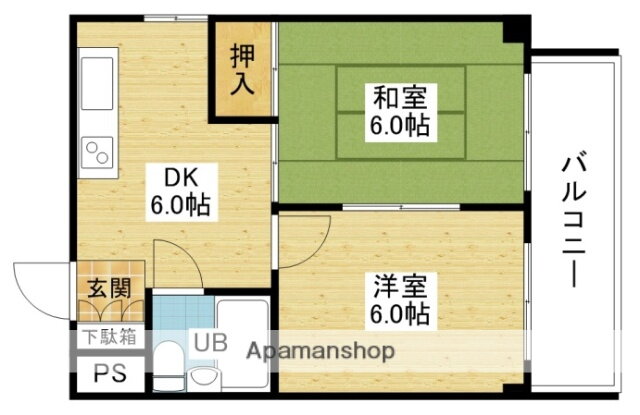 大阪府大阪市淀川区東三国６ 東三国駅 2DK マンション 賃貸物件詳細