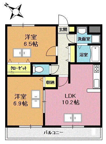 埼玉県上尾市西宮下３ 上尾駅 2LDK マンション 賃貸物件詳細