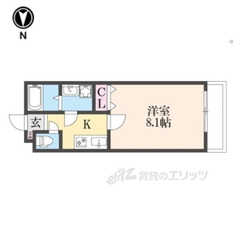 京都府京都市伏見区墨染町 墨染駅 1K アパート 賃貸物件詳細