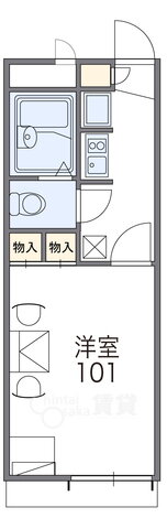 大阪府池田市空港１ 蛍池駅 1K アパート 賃貸物件詳細