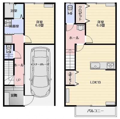新潟県長岡市緑町３ 2LDK アパート 賃貸物件詳細