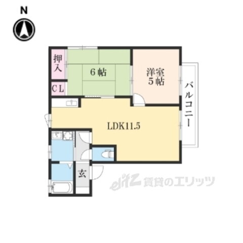 滋賀県甲賀市水口町北泉１ 三雲駅 2LDK アパート 賃貸物件詳細