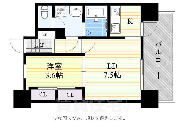 福岡県福岡市博多区千代１ 千代県庁口駅 2K マンション 賃貸物件詳細