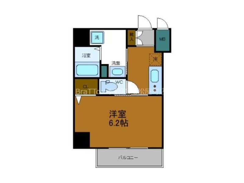 大阪府大阪市中央区瓦屋町１ 松屋町駅 1K マンション 賃貸物件詳細