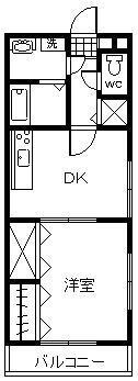宮崎県宮崎市大字恒久 南宮崎駅 1DK アパート 賃貸物件詳細