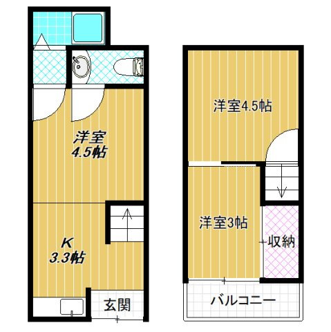 大阪府松原市高見の里６ 高見ノ里駅 3K 一戸建て 賃貸物件詳細