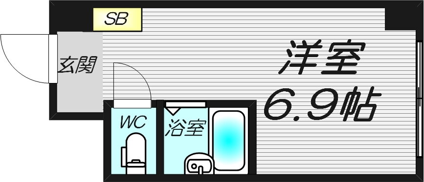アンサンブル梅田 3階 ワンルーム 賃貸物件詳細