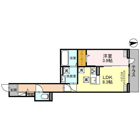 埼玉県川口市在家町 東浦和駅 1LDK アパート 賃貸物件詳細