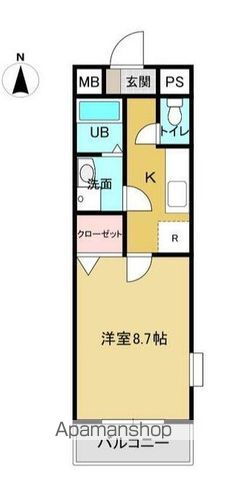 千葉県我孫子市我孫子４ 我孫子駅 1K マンション 賃貸物件詳細