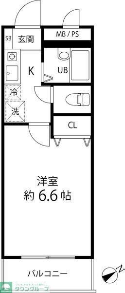 Ｔ’ｓ　ｇａｒｄｅｎ相模原 3階 1K 賃貸物件詳細